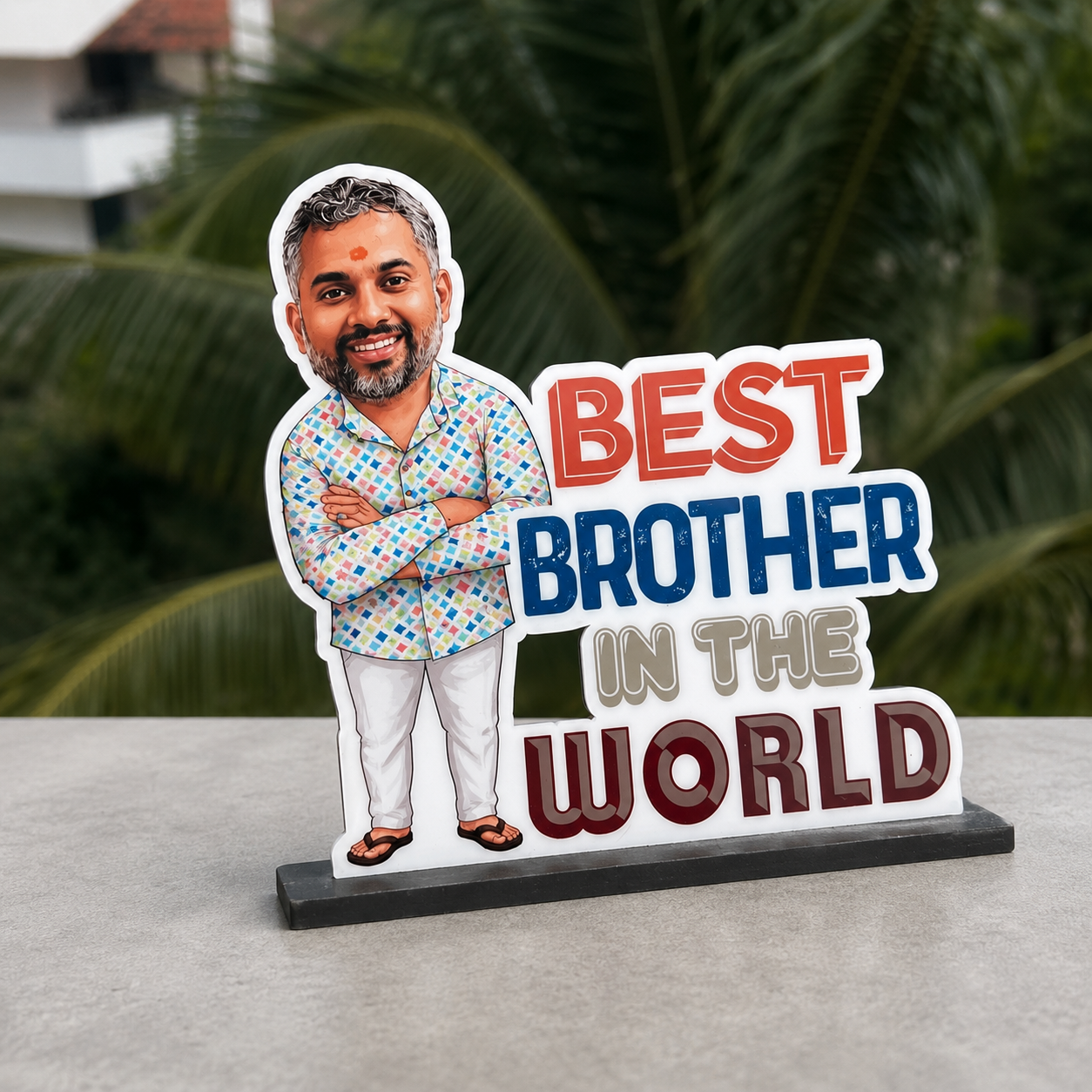 Best Brother in the World - Sonu Bhaiya Caricature